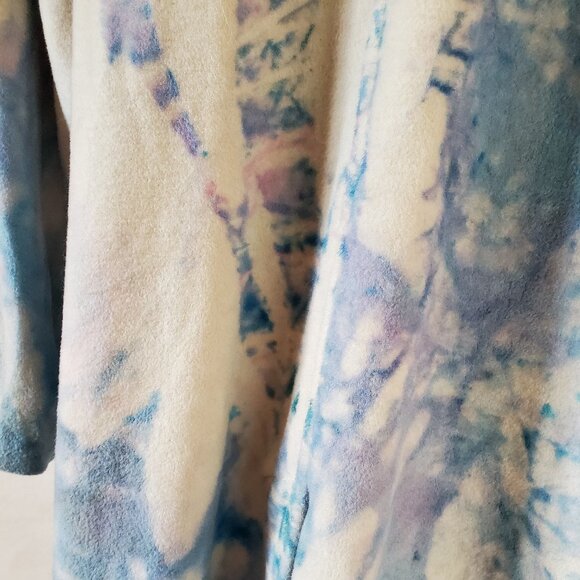 Escada cashmere wool coat long blue purple pink beige XL Large 38 XXL plus size - Picture 8 of 10